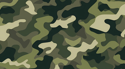 Fototapeta premium Flat design camouflage pattern texture