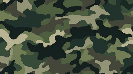 Fototapeta premium Camouflage pattern with organic shapes, camouflage texture