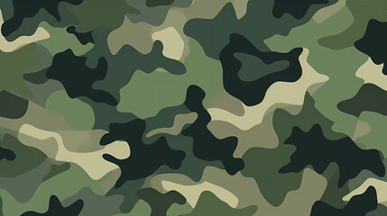 Camouflage pattern with organic shapes, camouflage texture