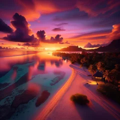 Photo sur Plexiglas Bora Bora, Polynésie française Bora Bora island