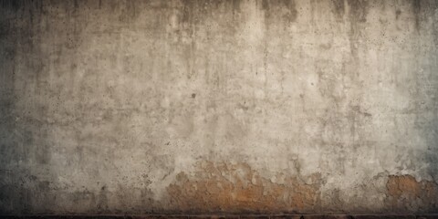 concrete wall grunge texture - wide banner format background