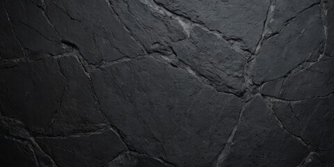 dark black rough old concrete grunge background texture tillable rustic charcoal grey slate rock face design