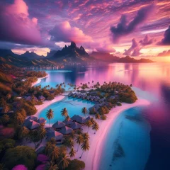Foto auf Acrylglas Bora Bora, Französisch-Polynesien Bora Bora island