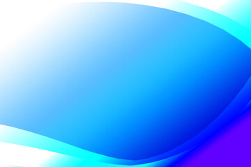Beautiful blue purple gradient background and curve.