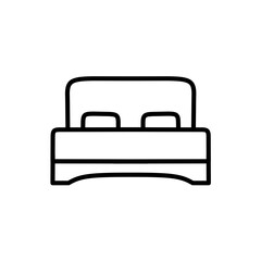 Bedroom icon design illustration 