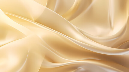 Obraz premium Close-up of silk texture, studio shot from above