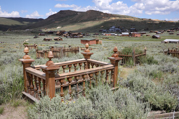 Friedhof / Gräber - Westernstadt/Geisterstadt (USA)