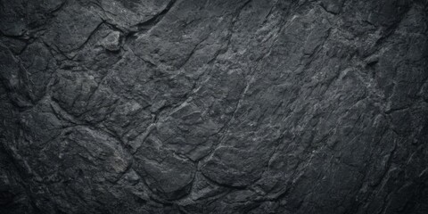 Grunge dark grey stone wall texture background