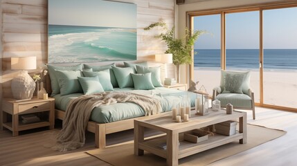 Coastal Cottage Bedroom