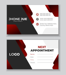 Creative Business Next Appointment Card Design