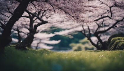 Obraz na płótnie Canvas japanese nature, japanese nature scenery, nature in spring, green nature