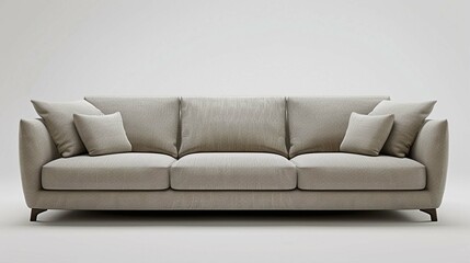 Sofa isolated on white background.