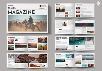 Travel Magazine Landsacpe