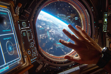 technologies, man holding a globe in his hand, earth