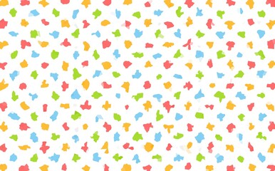Fototapeta na wymiar colorful confetti background, colorful pattern
