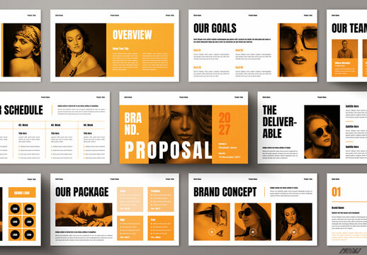 Brand Proposal Presentation Layout