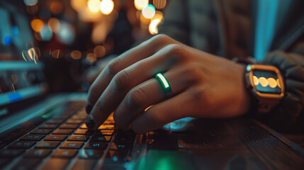Smart Ring Notification While Working
