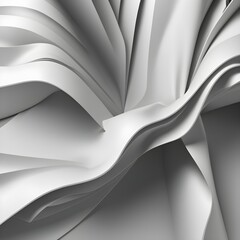 Fototapeta premium Gradient 3d folds background.