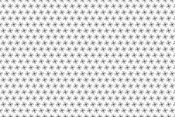 Black and withe seamless pattern with hand drawn stars. Vector creative texture for print, textile, apparel, fabric and wrapping