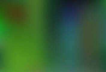 Light Green vector blurred and colored template.