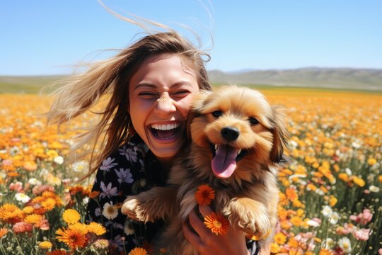 Pet owners connecting with local pet friendly spots, a community platform for animal lovers.