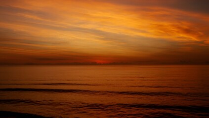 Aurora na Costa do Atl&acirc;ntico