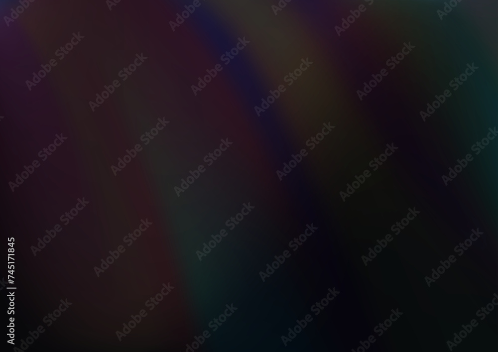 Poster dark black vector abstract bokeh pattern.
