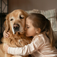 Dog therapy, integration of autistic children with a dog, support for child development, improvement of communication