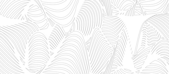 Abstract background of sinuous lines. Template for wallpaper, packaging, covers and decorating creative ideas - obrazy, fototapety, plakaty