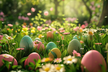 Easter Egg Garden Oasis