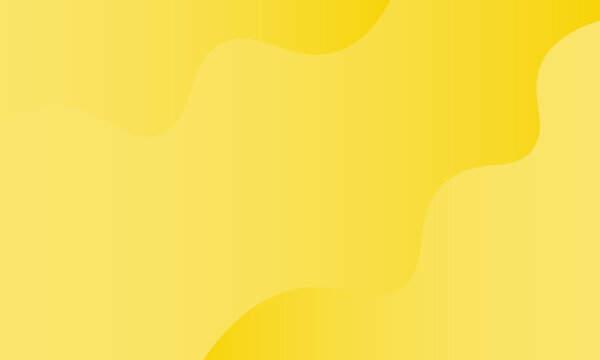 Abstract liquid shape yellow template banner with gradient technology background with vector design
