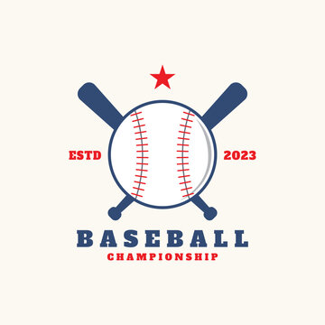 Baseball Sport Logo Vector Design