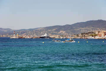 Fototapeta premium Seaview in Cannes