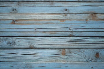 Obraz premium blue and white and weathered and dirty wood wall wooden plank board texture background
