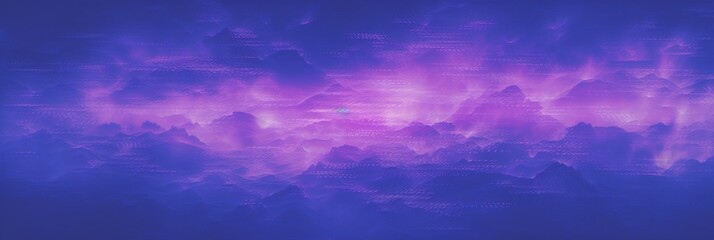 4K Digital grainy gradient with a Purple soft noise effect. A unique blend of vintage vibes and lo-fi VHS