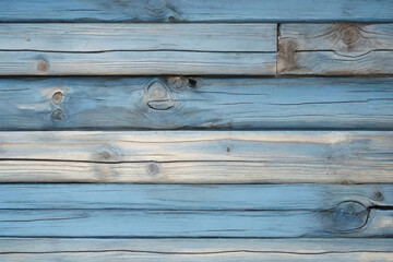 Fototapeta premium blue and white and weathered and dirty wood wall wooden plank board texture background