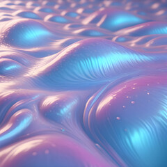 Obraz premium abstract holographic background with waves
