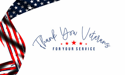 Happy Veterans Day United States of America background vector illustration , Honoring all who served	