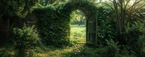 A doorway to a world where time stands still