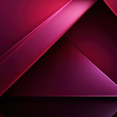 A dark Magenta background with two triangles