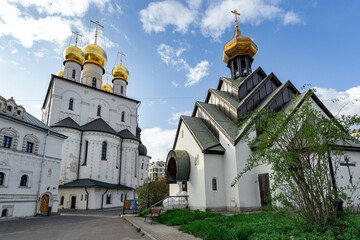 view of the Fyodorovsky Cathedral in St. Petersburg