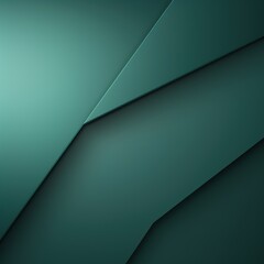 A dark Mint background with two triangles