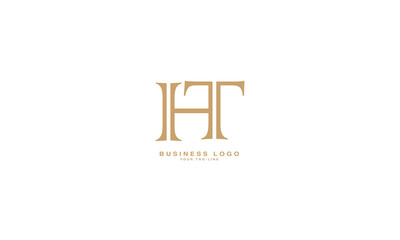 HT, TH, H, T, Abstract Letters Logo Monogram