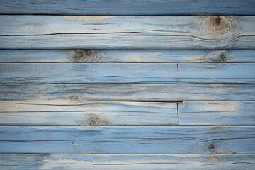 Obraz premium blue and white and weathered and dirty wood wall wooden plank board texture background