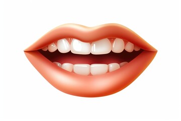 Fototapeta premium Close-up of a person's mouth with a missing tooth. Suitable for dental concepts