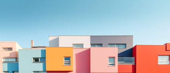 colorful building in the city