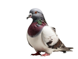 Obraz premium Pigeon on transparent background