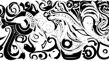 Fototapeta premium frame, floral, border, vintage, vector, decoration, flower, ornament, design, illustration, pattern, black, swirl, card, wedding, ornate, banner, art, decor, invitation, leaf, element, style, scroll, 