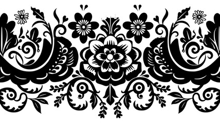 frame, floral, border, vintage, vector, decoration, flower, ornament, design, illustration, pattern, black, swirl, card, wedding, ornate, banner, art, decor, invitation, leaf, element, style, scroll, 
