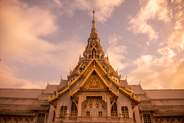 Fototapeta premium THAILAND CHACHOENGSAO WAT SOTHON WARARAM WORAWIHAN